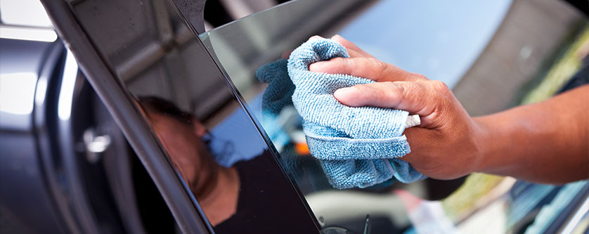 windshield cleaning